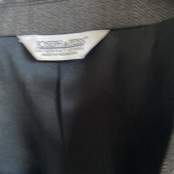 Joseph Feiss Men's Sport Coat Gray 42 R Blazer Two Button 100% Wool Executive - Picture 7 of 16